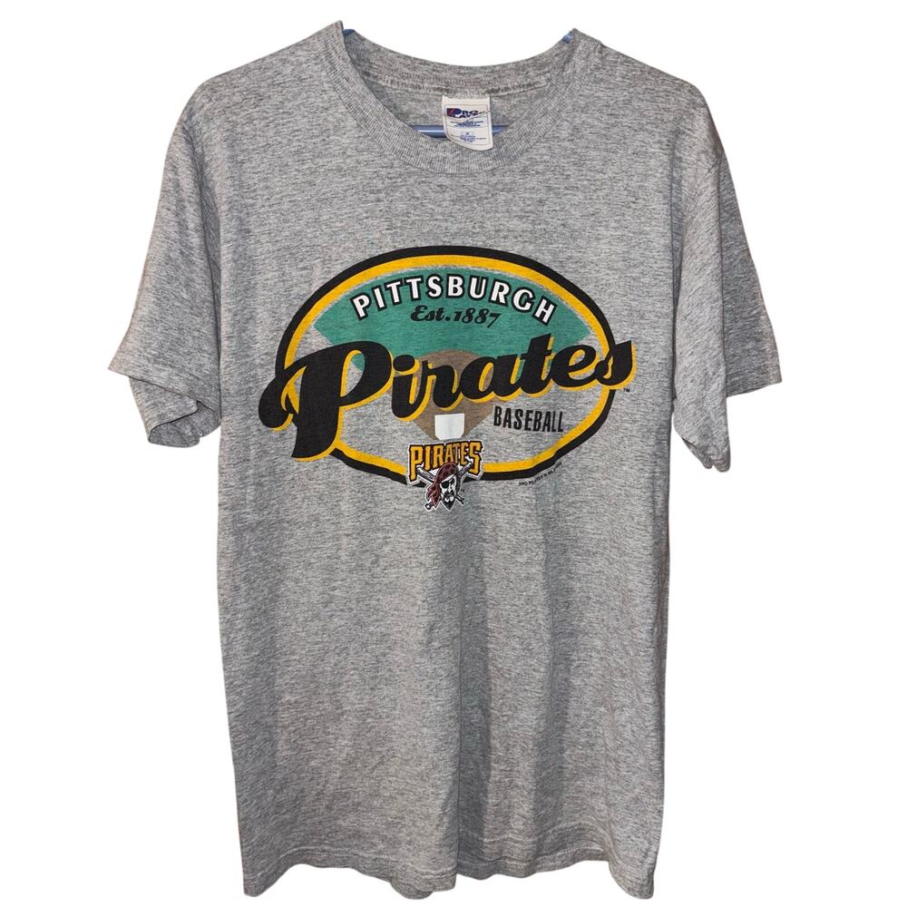 Vintage Pro Player Pittsburgh Pirates gray t-shirt 1998 (size medium)